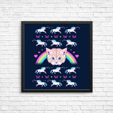 Most Meowgical Sweater - Posters & Prints