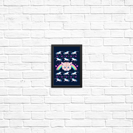 Most Meowgical Sweater - Posters & Prints