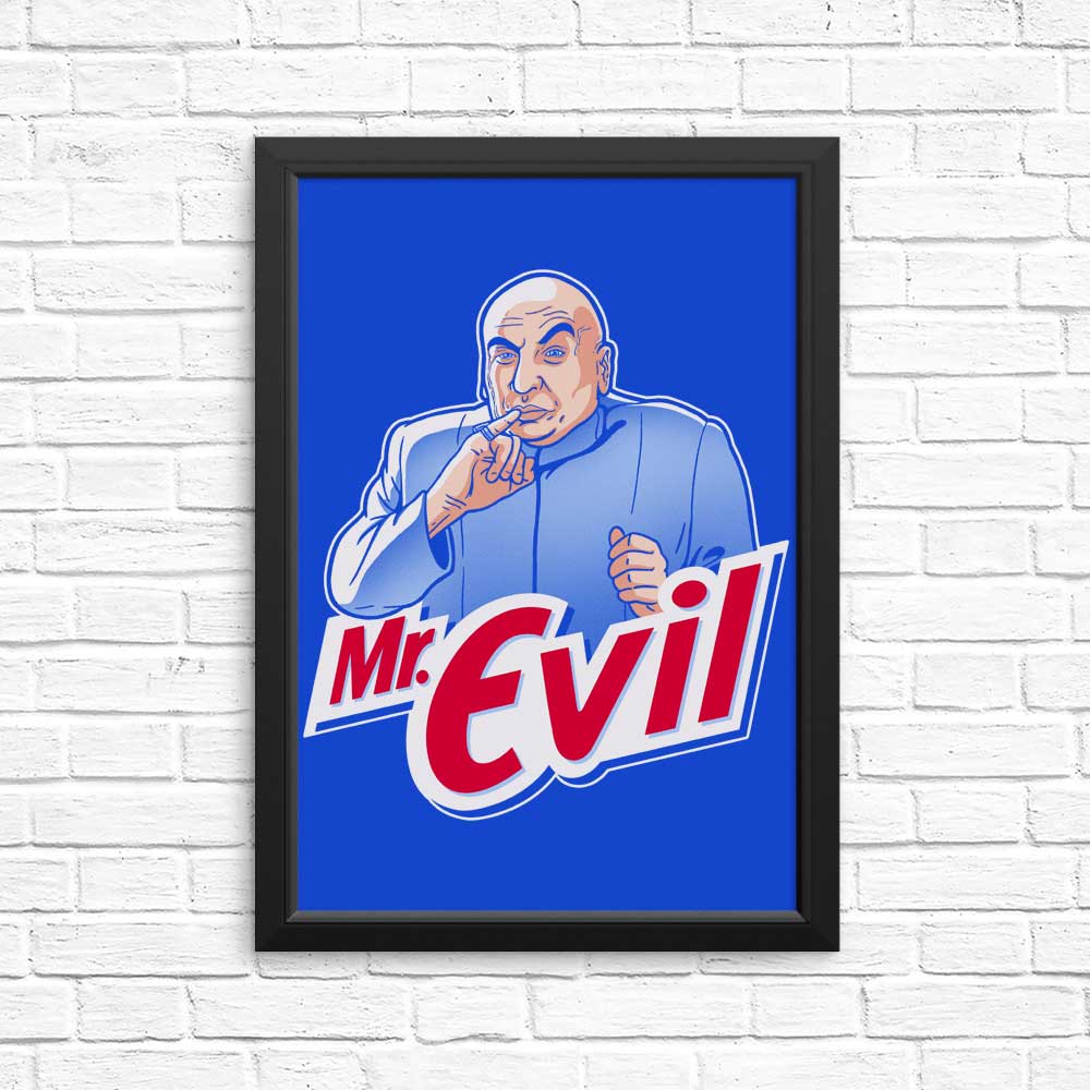 Mr. Evil - Posters & Prints