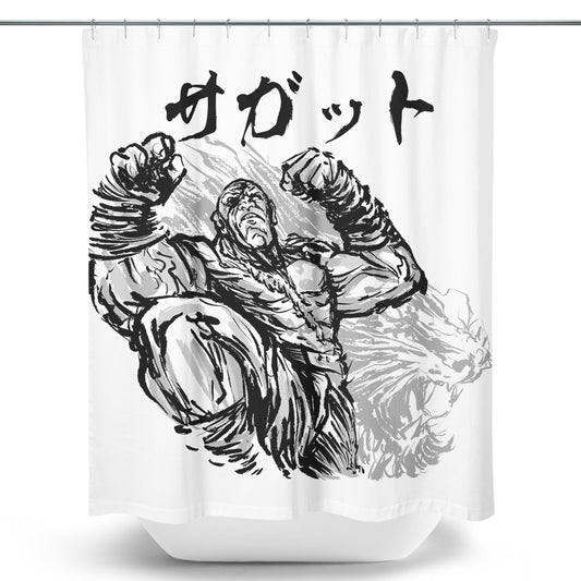 Muay Tahi God - Shower Curtain