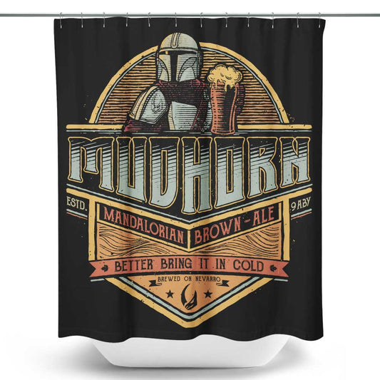 Mudhorn Ale - Shower Curtain