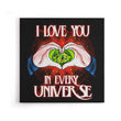 Multiversal Love - Canvas Print