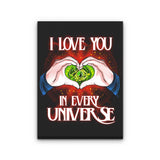 Multiversal Love - Canvas Print