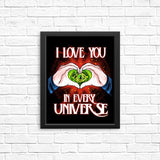 Multiversal Love - Posters & Prints