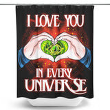 Multiversal Love - Shower Curtain