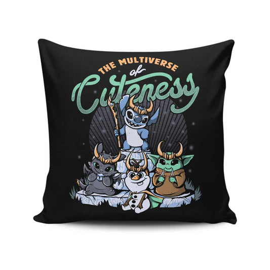 Multiverse of Cuteness - Throw Pillow