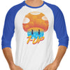 Mushroom Adventures - 3/4 Sleeve Raglan T-Shirt