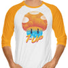 Mushroom Adventures - 3/4 Sleeve Raglan T-Shirt