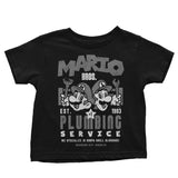 Mushroom Kingdom Plumbing Service - Youth Apparel
