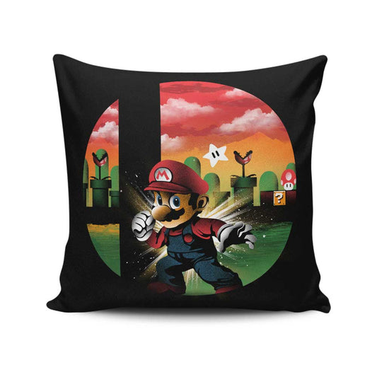 Mushroom Smash - Throw Pillow