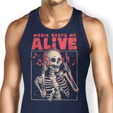Music Keeps Me Alive - Tank Top