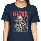 Music Keeps Me Alive - Women's Apparel
