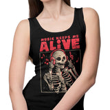 Music Keeps Me Alive - Tank Top