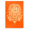 Mutant and Proud: Mikey - Metal Print