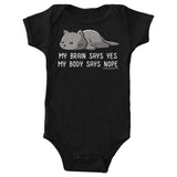 My Body Says Nope - Youth Apparel