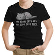 My Body Says Nope - Youth Apparel