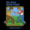 My First Knife Fight - Canvas Print