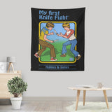 My First Knife Fight - Wall Tapestry