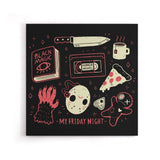 My Friday Night - Canvas Print