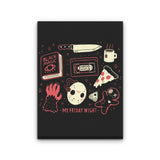 My Friday Night - Canvas Print