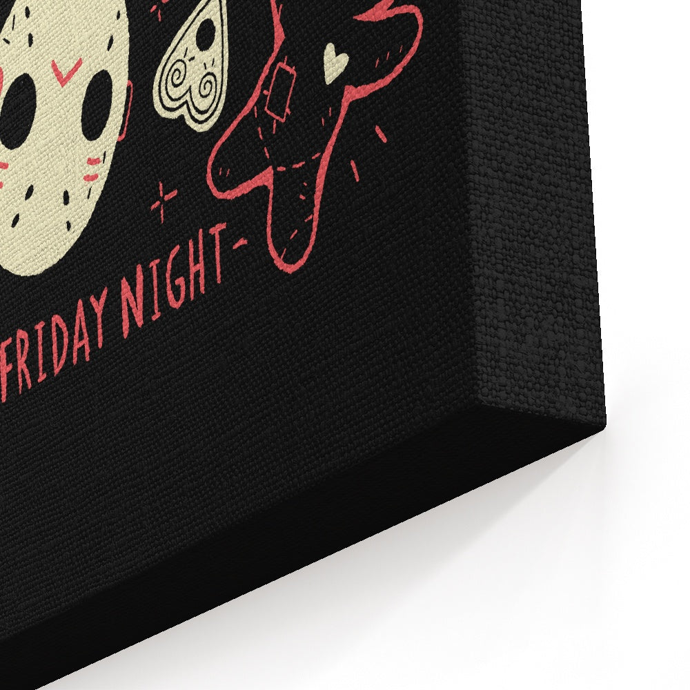 My Friday Night - Canvas Print