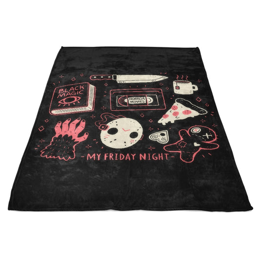 My Friday Night - Fleece Blanket