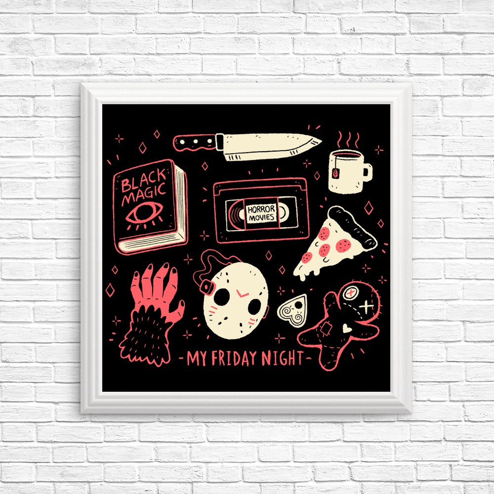 My Friday Night - Posters & Prints