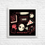 My Friday Night - Posters & Prints