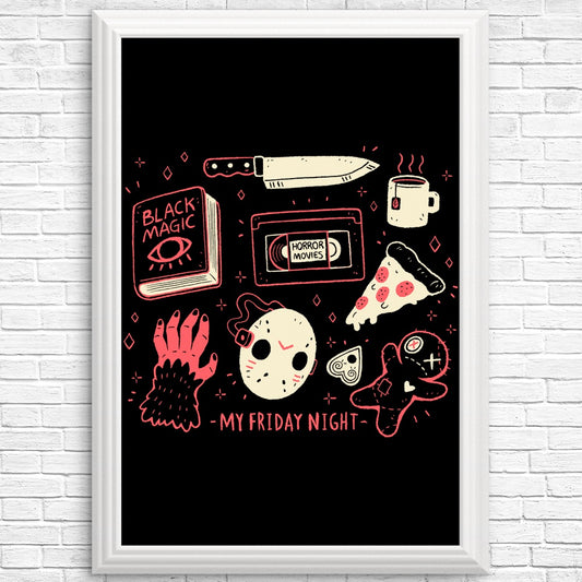 My Friday Night - Posters & Prints