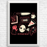 My Friday Night - Posters & Prints