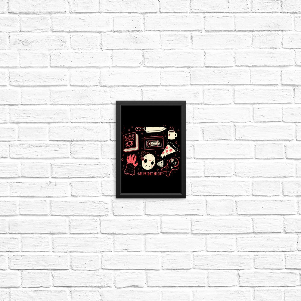 My Friday Night - Posters & Prints