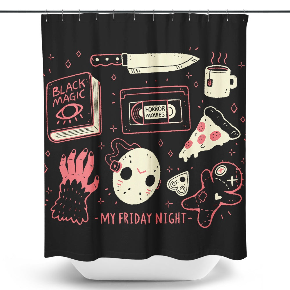 My Friday Night - Shower Curtain