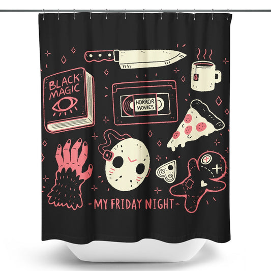 My Friday Night - Shower Curtain