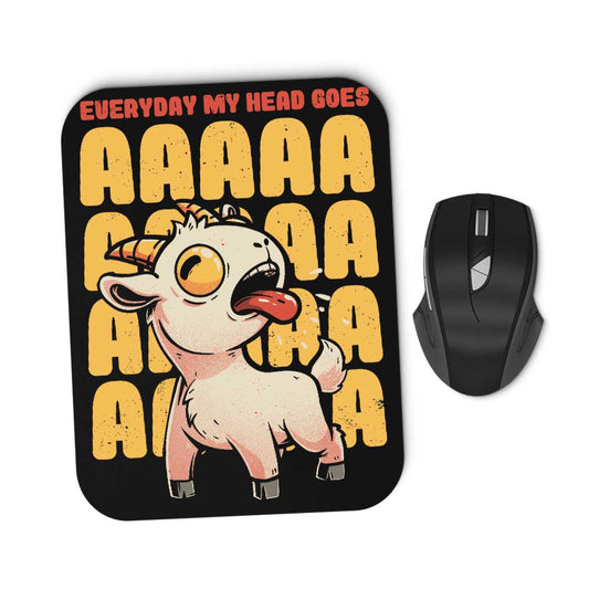 My Head Goes - Mousepad