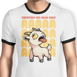 My Head Goes - Ringer T-Shirt