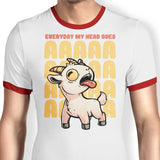 My Head Goes - Ringer T-Shirt