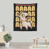 My Head Goes - Wall Tapestry