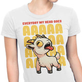 My Head Goes - Women's Apparel