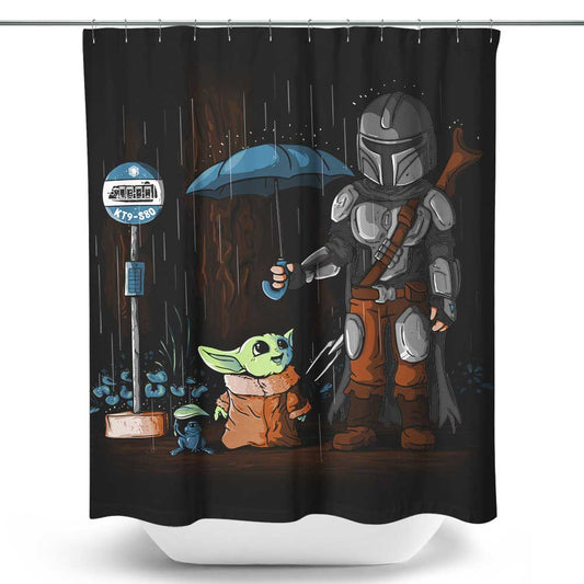 My Neighbor Mando - Shower Curtain