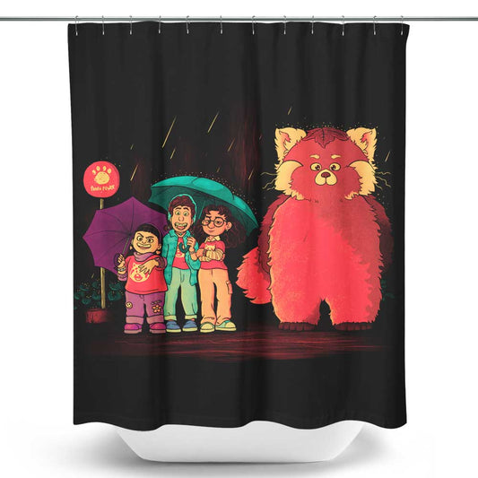 My Neighbor Panda - Shower Curtain