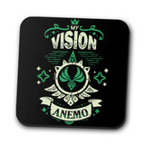 My Vision is Anemo - Coasters