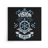 My Vision is Cryo - Canvas Print