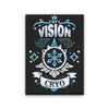 My Vision is Cryo - Canvas Print