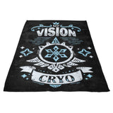 My Vision is Cryo - Fleece Blanket