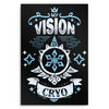 My Vision is Cryo - Metal Print