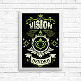 My Vision is Dendro - Posters & Prints