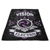 My Vision is Electro - Fleece Blanket