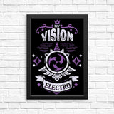 My Vision is Electro - Posters & Prints