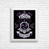 My Vision is Electro - Posters & Prints