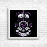 My Vision is Electro - Posters & Prints